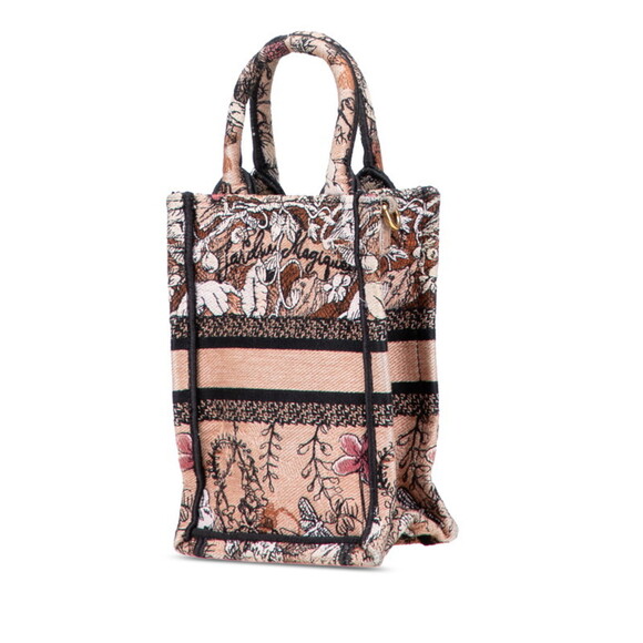 CHRISTIAN DIOR Brown Canvas Shoulder Bag - Picture 2 of 9